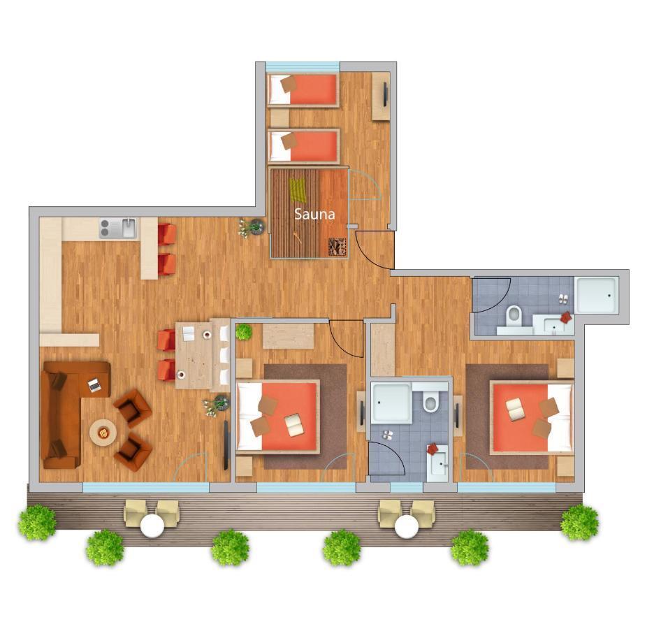 Apartamento Residenz Fliana Mathon Exterior foto