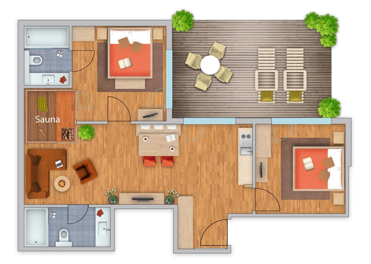 Apartamento Residenz Fliana Mathon Exterior foto